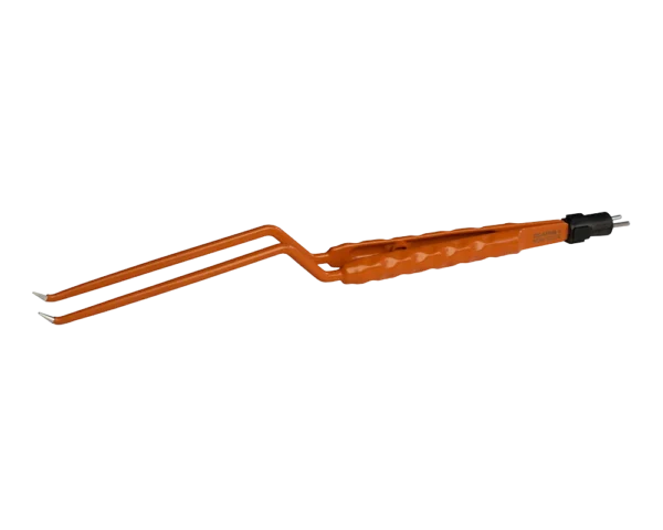 Bayonet Bipolar Forceps Angled Up Tips